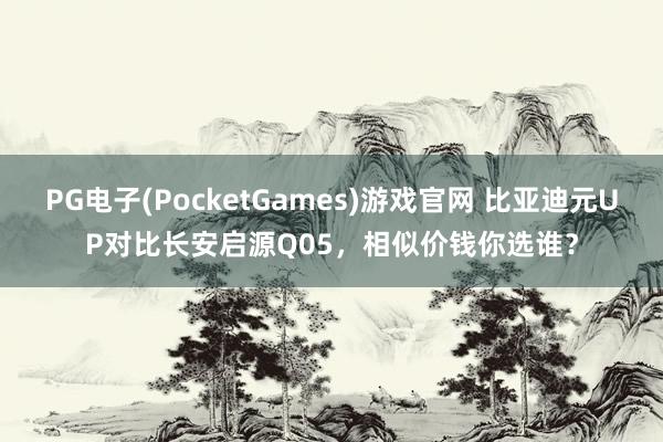 PG电子(PocketGames)游戏官网 比亚迪元UP对比长安启源Q05，相似价钱你选谁？
