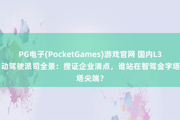 PG电子(PocketGames)游戏官网 国内L3/L4自动驾驶派司全景：捏证企业清点，谁站在智驾金字塔尖端？