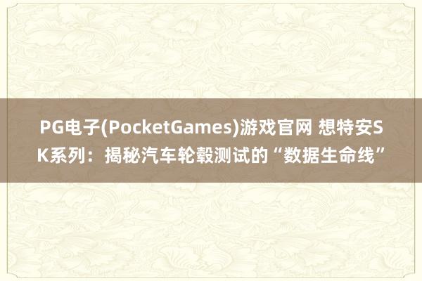 PG电子(PocketGames)游戏官网 想特安SK系列：揭秘汽车轮毂测试的“数据生命线”