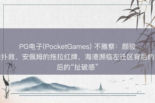 PG电子(PocketGames) 不雅察：颜骏凌的用脸扑救、安佩姆的拖拉红牌，海港濒临左迁区背后的“扯破感”